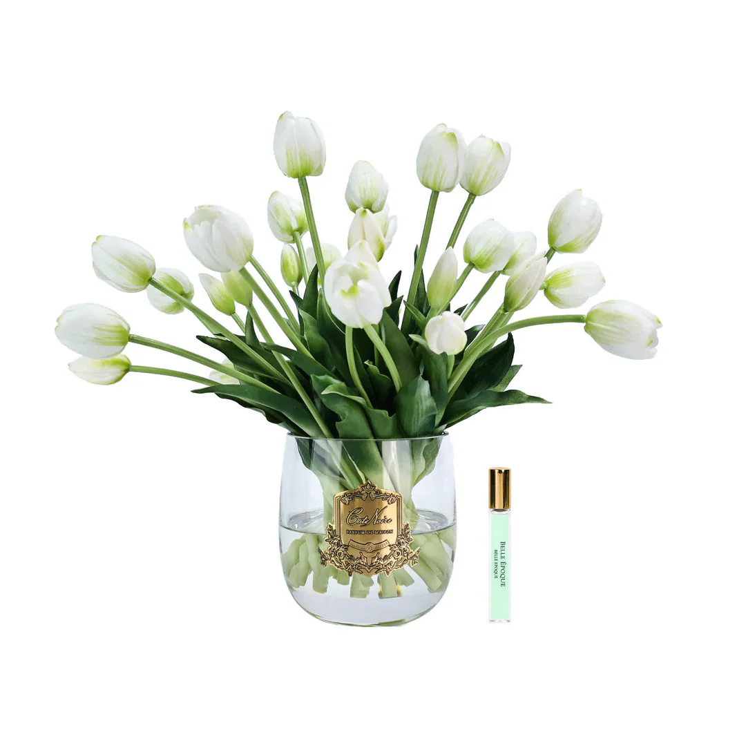 Côte Noire Heritage White Tulips