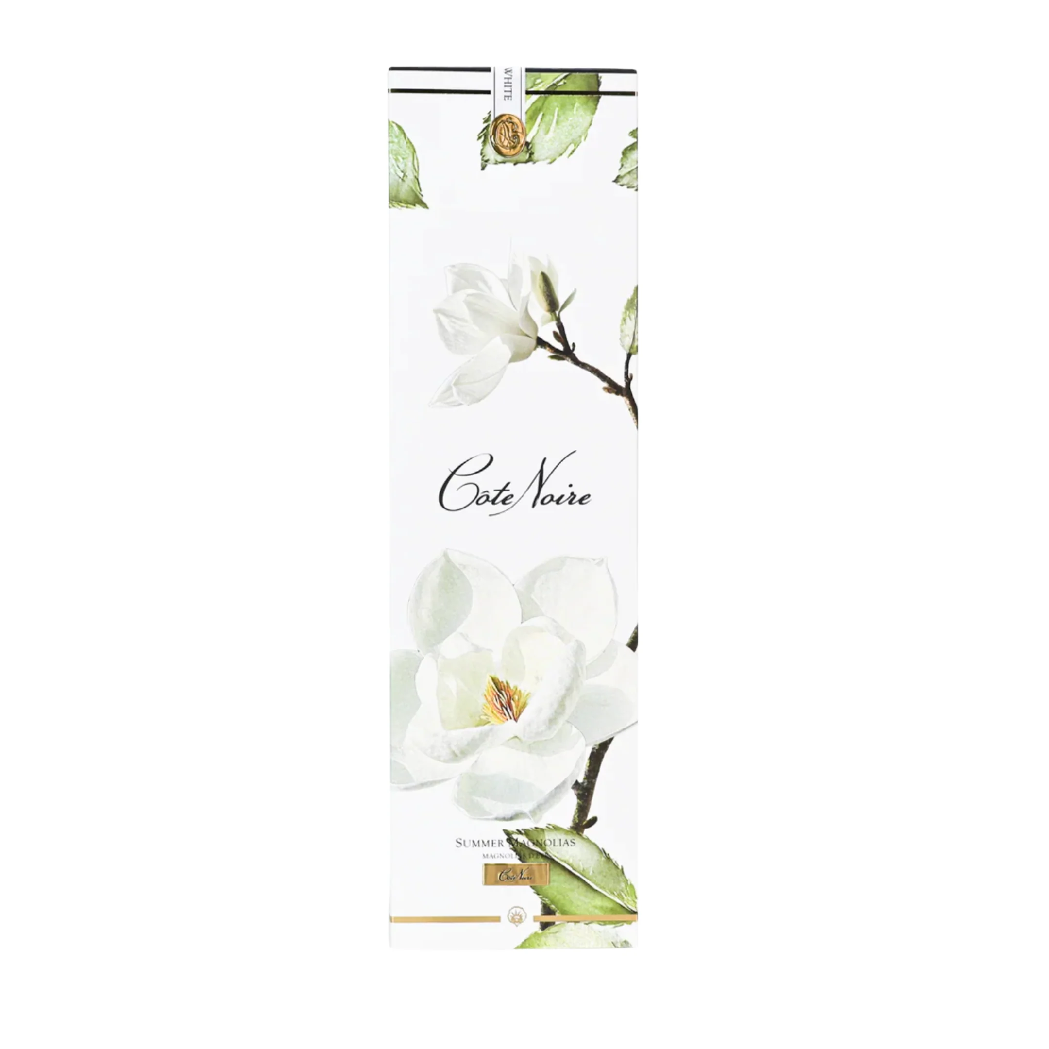 Côte Noire Summer Magnolia White with Gold Badge - Image 2